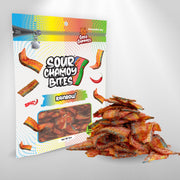 Sour Chamoy Bites Variety Pack 15oz | Watermelon, Rainbow & Strawberry Sour Candy | 3 Pack